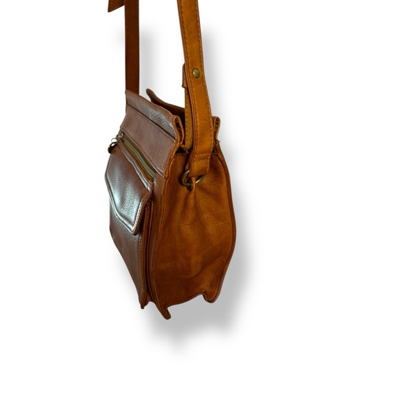 Fossil Vintage Genuine Leather Crossbody Bag Brown - Picture 6 of 8